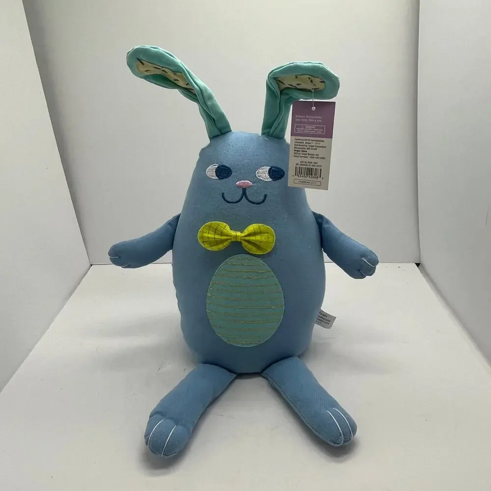 Target Spring Easter Bunny Decorative Blue Rabbit‎ Doll